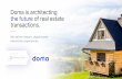 Doma is architecting the future of real estate transactions.