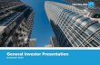 Salesforce Tower California, USA General Investor Presentation