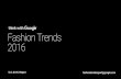 Fashion Trends 2016
