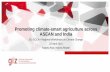 Promoting climate-smart agriculture across ASEAN and India