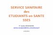 SERVICE SANITAIRE des ETUDIANTS en SANTE SSES