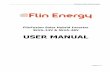 USER MANUAL - Flin Energy