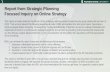 Report from Strategic Planning Focused Inquiry on Online ...