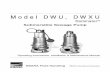 Model DWU, DWXU - Dultmeier