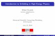 Introduction to Unfolding in High Energy Physics
