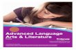 Advanced Language Arts & Literature
