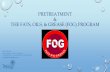 Pretreatment & the Fats, oils, & grease (fog) program