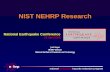 NIST NEHRP Research