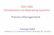 CSCI 360 Introduction to Operating Systems Process Management