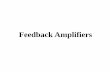 Feedback Amplifiers - DPG Polytechnic