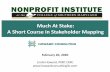 Much At Stake: A Short Course in Stakeholder Mapping