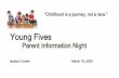Young Fives Parent Information Night