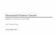 Structured Finance Course
