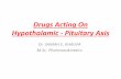 Drugs Acting On Hypothalamic - Pituitary Axis