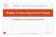 Chapter 6: Executing the EIA Process