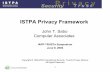ISTPA Privacy Framework - ehcca.com