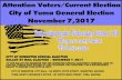 AWention Voters/ Current Election City of Yuma General ...