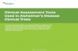 Clinical Assessment Tools Used in Alzheimer’s Disease ...