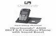 ClearSounds A300 DECT 6.0 Cordless Phone with Sound Boost