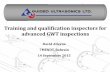 Training and qualification inspectors for advanced GWT ...