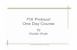 FIX Protocol One Day Course - Inside Markets