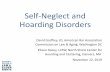 Self Neglect and Hoarding Disorders