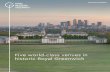 Five world-class venues in historic Royal Greenwich