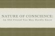 NATURE OF CONSCIENCE - Smyrna