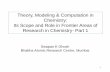 Theory, Modeling & Computation in Chemistry: Its Scope and ...