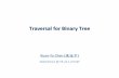 Traversal for Binary Tree