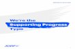 We’re the Supporting Progress Type - JDRF