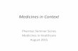 Medicines in Context - PHARMAC