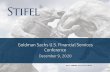 Goldman Sachs U.S. Financial Services Conference