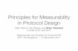 Slides 100 MAPRG Principles for Measurability in Protocol ...