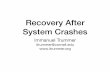 Recovery After System Crashes