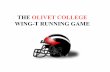 THE OLIVET COLLEGE WING-T RUNNING GAME