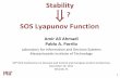 Stability SOS Lyapunov Function