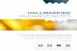 HALLMARKING GUIDANCE NOTES - Goldsmiths Hallmarking