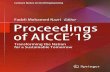 Fadzli Mohamed Nazri Editor Proceedings of AICCE’19