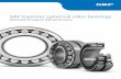 SKF Explorer spherical roller bearings