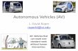 Autonomous Vehicles (AV)