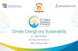 Climate Change and Sustainability