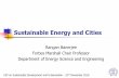 Sustainable Energy and Cities - IIT Bombay