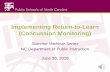 Implementing Return-to-Learn (Concussion Monitoring)