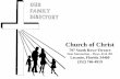 Church of Christ - Gospel-Family.Net