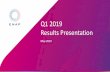 Q1 2019 Results Presentation - ENAP