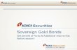 Sovereign Gold Bonds - ICICI Direct