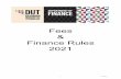 Fees Finance Rules 2021