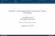 ECN101: Intermediate Macroeconomic Theory TA Section