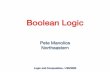 Boolean Logic - Khoury College